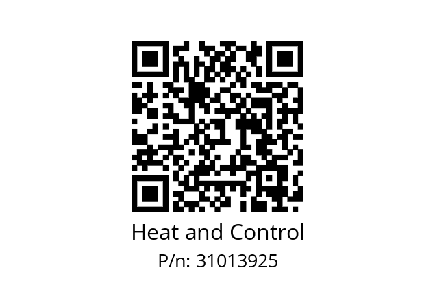   Heat and Control 31013925