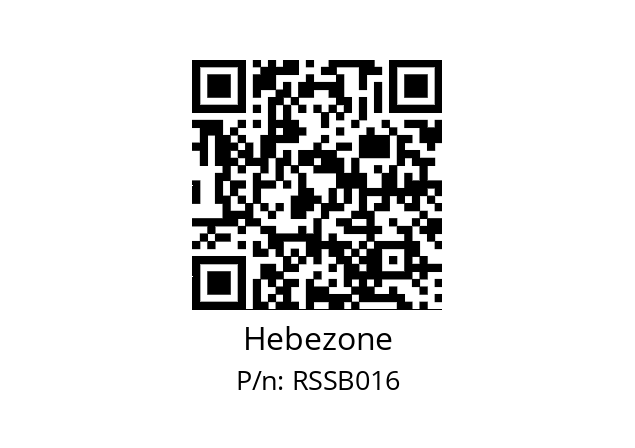   Hebezone RSSB016