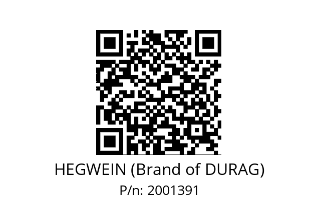   HEGWEIN (Brand of DURAG) 2001391