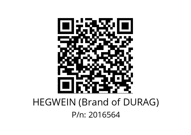   HEGWEIN (Brand of DURAG) 2016564