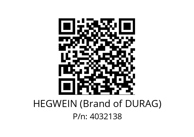   HEGWEIN (Brand of DURAG) 4032138