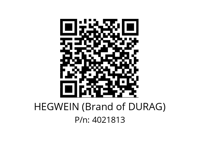   HEGWEIN (Brand of DURAG) 4021813