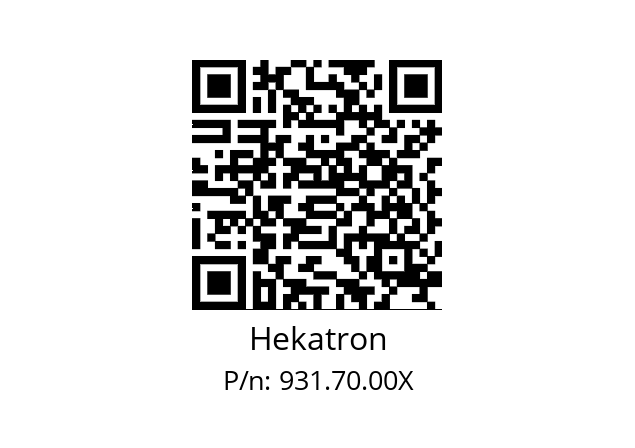   Hekatron 931.70.00X