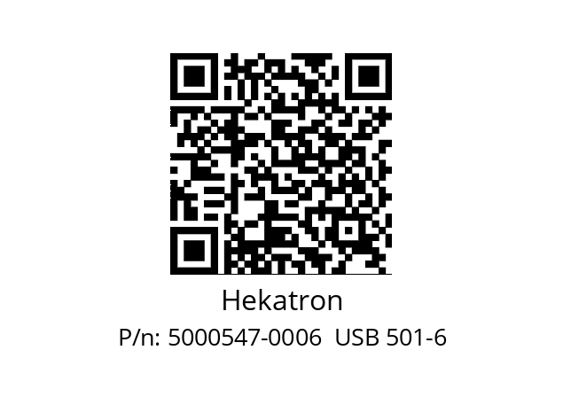   Hekatron 5000547-0006  USB 501-6