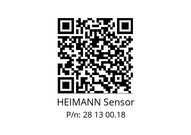   HEIMANN Sensor 28 13 00.18