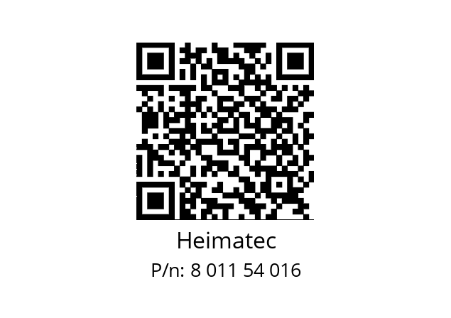   Heimatec 8 011 54 016