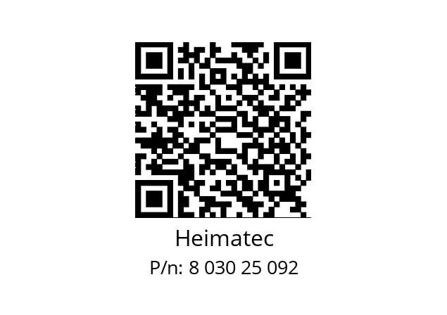   Heimatec 8 030 25 092