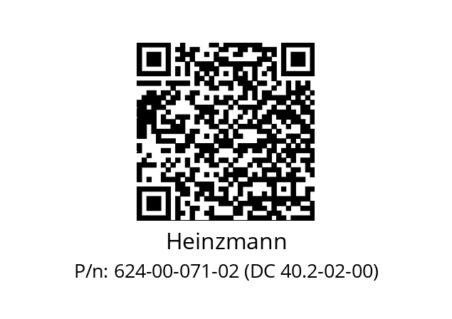   Heinzmann 624-00-071-02 (DC 40.2-02-00)