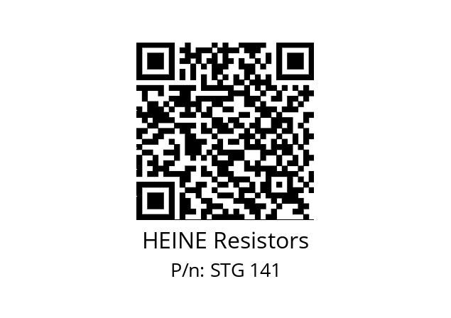   HEINE Resistors STG 141