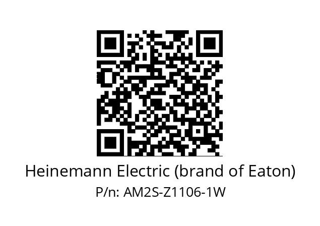   Heinemann Electric (brand of Eaton) AM2S-Z1106-1W