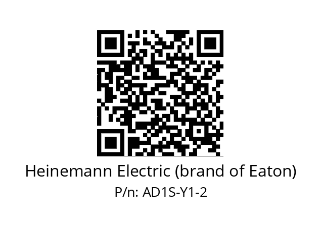   Heinemann Electric (brand of Eaton) AD1S-Y1-2