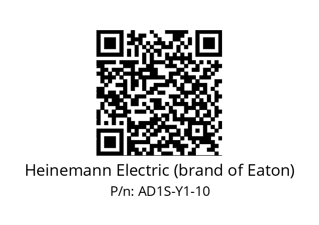   Heinemann Electric (brand of Eaton) AD1S-Y1-10