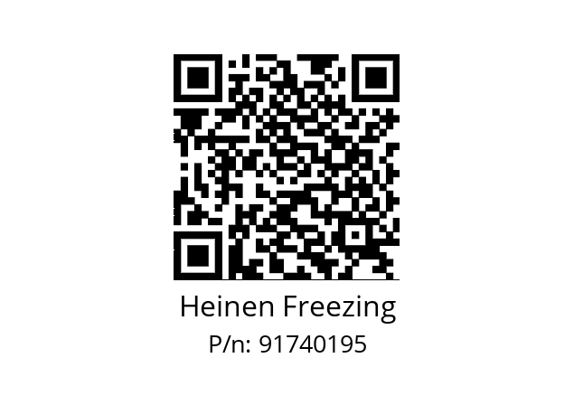   Heinen Freezing 91740195