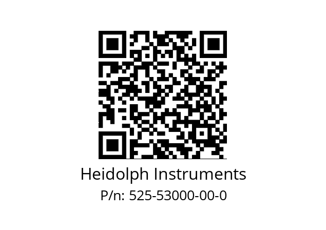   Heidolph Instruments 525-53000-00-0