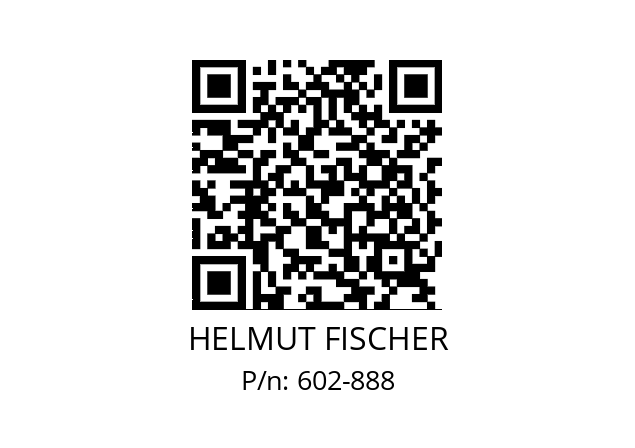   HELMUT FISCHER 602-888