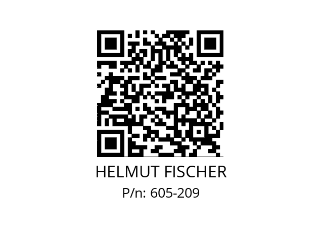   HELMUT FISCHER 605-209