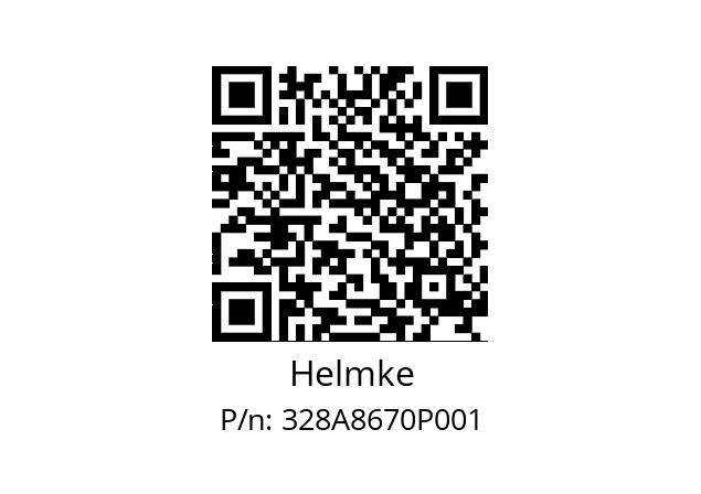   Helmke 328A8670P001