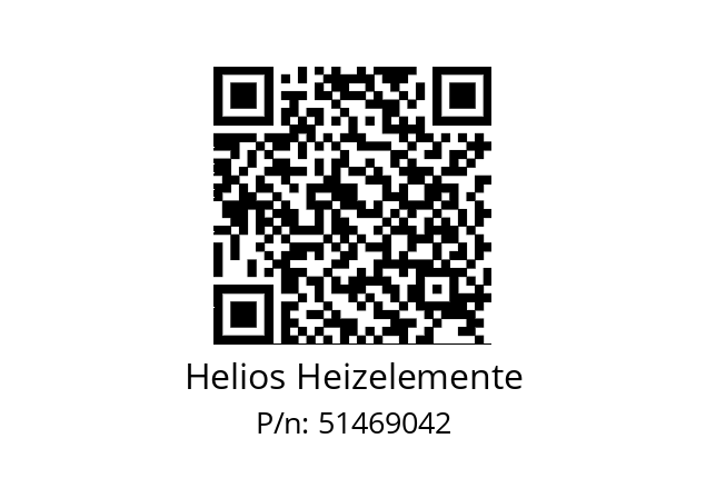   Helios Heizelemente 51469042