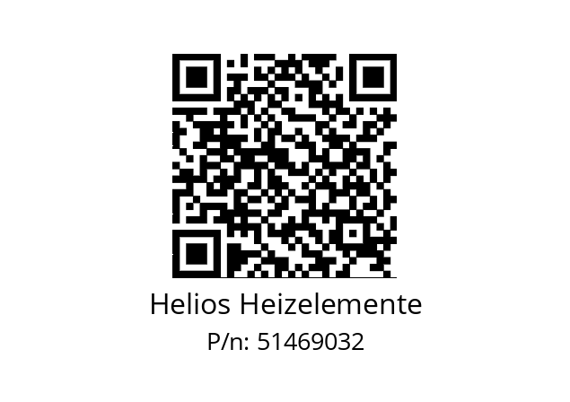   Helios Heizelemente 51469032