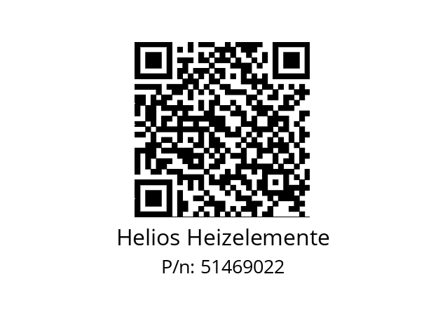   Helios Heizelemente 51469022