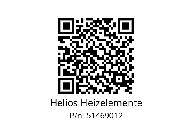   Helios Heizelemente 51469012