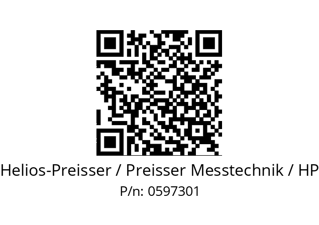   Helios-Preisser / Preisser Messtechnik / HP 0597301