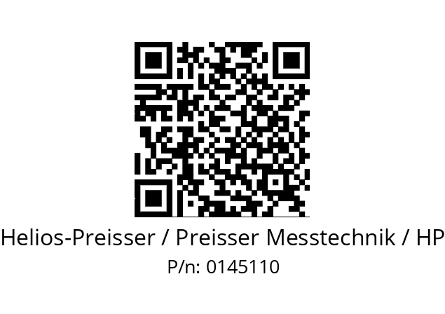   Helios-Preisser / Preisser Messtechnik / HP 0145110