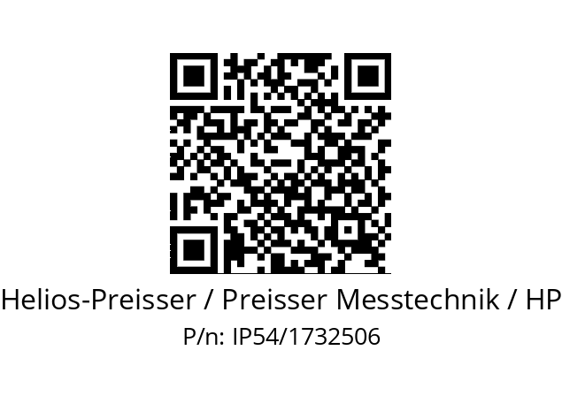   Helios-Preisser / Preisser Messtechnik / HP IP54/1732506