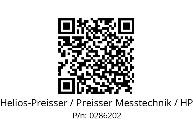   Helios-Preisser / Preisser Messtechnik / HP 0286202