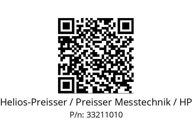   Helios-Preisser / Preisser Messtechnik / HP 33211010