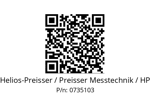   Helios-Preisser / Preisser Messtechnik / HP 0735103