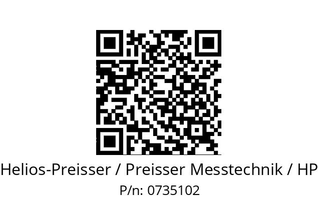   Helios-Preisser / Preisser Messtechnik / HP 0735102