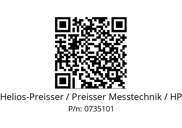   Helios-Preisser / Preisser Messtechnik / HP 0735101