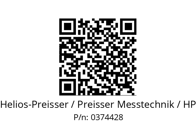   Helios-Preisser / Preisser Messtechnik / HP 0374428