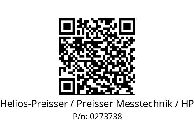   Helios-Preisser / Preisser Messtechnik / HP 0273738