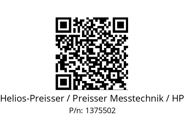   Helios-Preisser / Preisser Messtechnik / HP 1375502