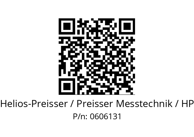   Helios-Preisser / Preisser Messtechnik / HP 0606131