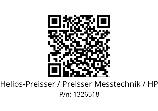   Helios-Preisser / Preisser Messtechnik / HP 1326518