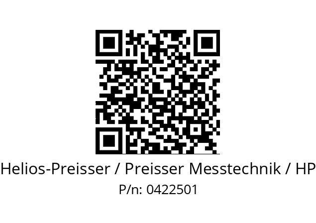   Helios-Preisser / Preisser Messtechnik / HP 0422501