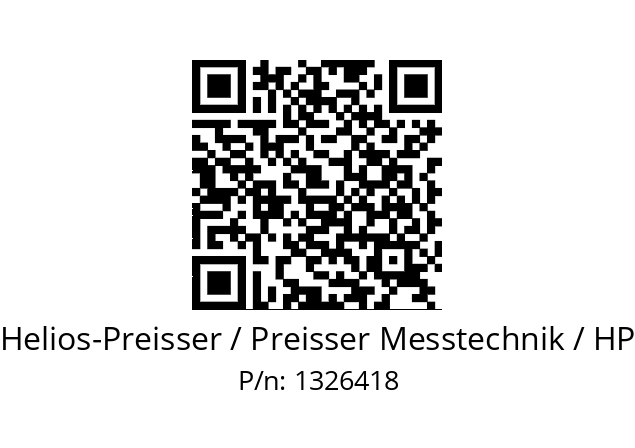   Helios-Preisser / Preisser Messtechnik / HP 1326418