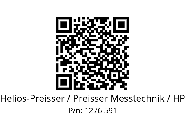   Helios-Preisser / Preisser Messtechnik / HP 1276 591