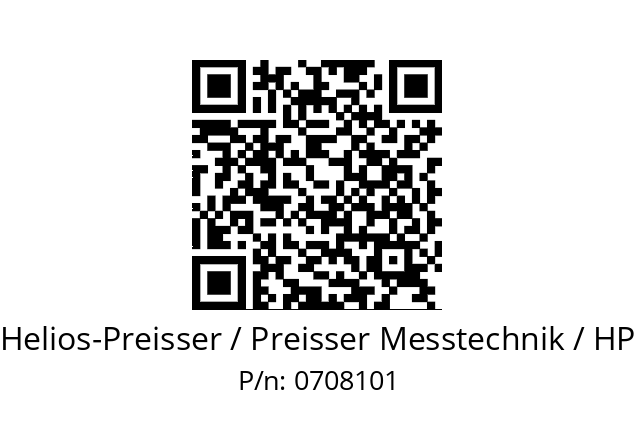   Helios-Preisser / Preisser Messtechnik / HP 0708101