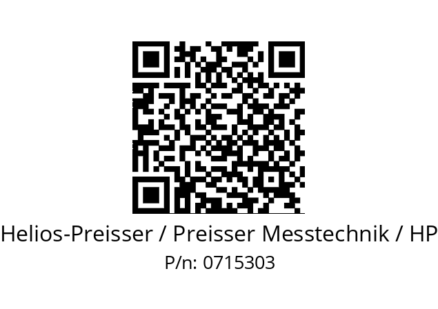   Helios-Preisser / Preisser Messtechnik / HP 0715303