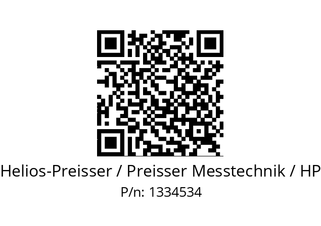   Helios-Preisser / Preisser Messtechnik / HP 1334534