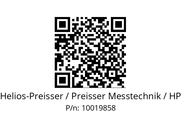   Helios-Preisser / Preisser Messtechnik / HP 10019858