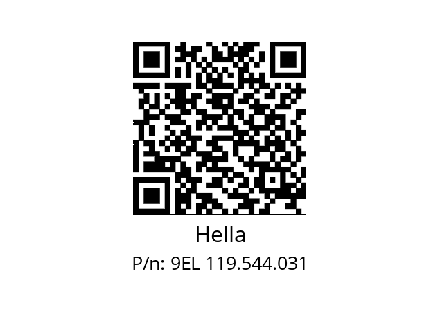   Hella 9EL 119.544.031