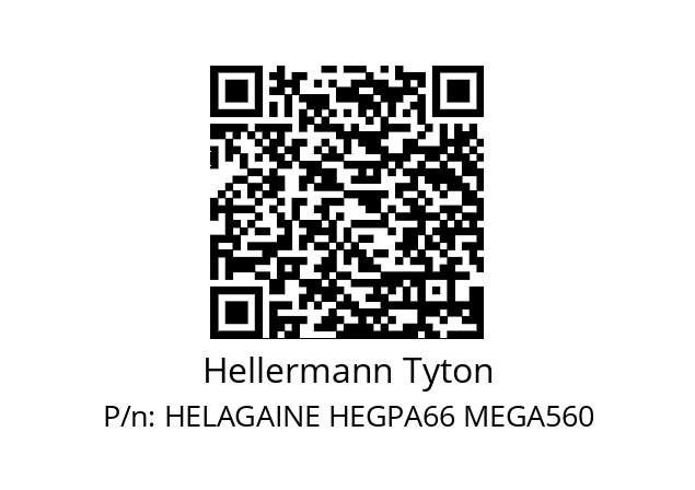   Hellermann Tyton HELAGAINE HEGPA66 MEGA560