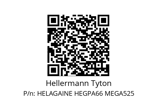   Hellermann Tyton HELAGAINE HEGPA66 MEGA525