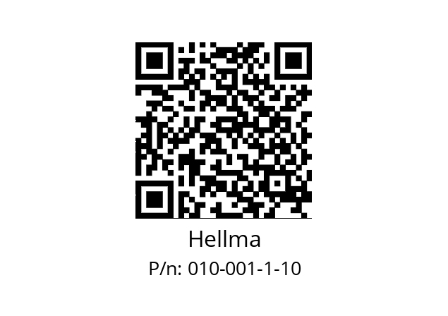   Hellma 010-001-1-10