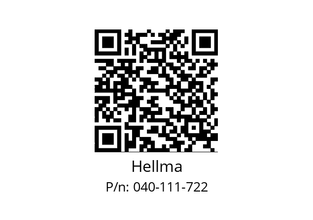   Hellma 040-111-722